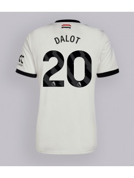 Billige Manchester United Diogo Dalot #20 Tredjedrakt 2024-25 Kortermet